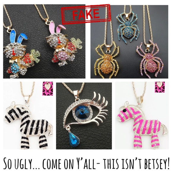 Betsey Johnson Jewelry Necklaces Earrings Bracelet - Picture 8 of 8